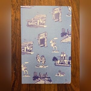 Katie Kime Fort Worth Texas Notebook, NEW 8.5" x 5.5"